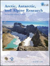 ARCTIC ANTARCTIC AND ALPINE RESEARCH雜志封面